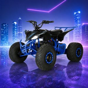 Kinderquad elektrisch Speedy 2.0 Blau 3