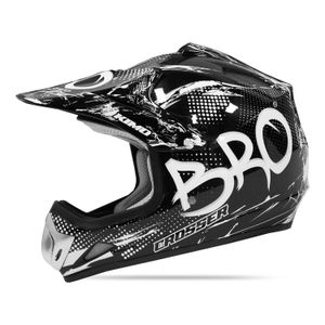 KIMO BRO Kinder-Crosshelm Schwarz KIMO BRO Kinder-Crosshelm Schwarz, Produktansicht 2