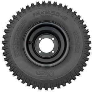 Komplettrad hinten 18 × 9.50-8 Tubeless für Speedy 2.0 Pro – 4-Loch seite
