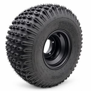 Komplettrad hinten 18 × 9.50-8 Tubeless für Speedy 2.0 Pro – 4-Loch studio