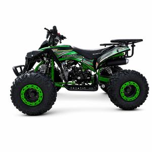 Quad Atv 125ccm Vebrenner Grün  Seite Links