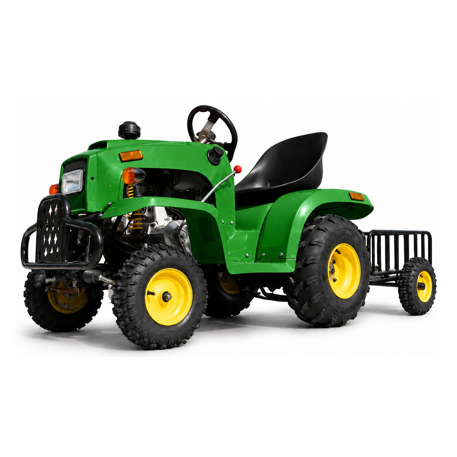 Kindertraktor 110 ccm mit Anhänger Kindertraktor 110 ccm mit Anhänger