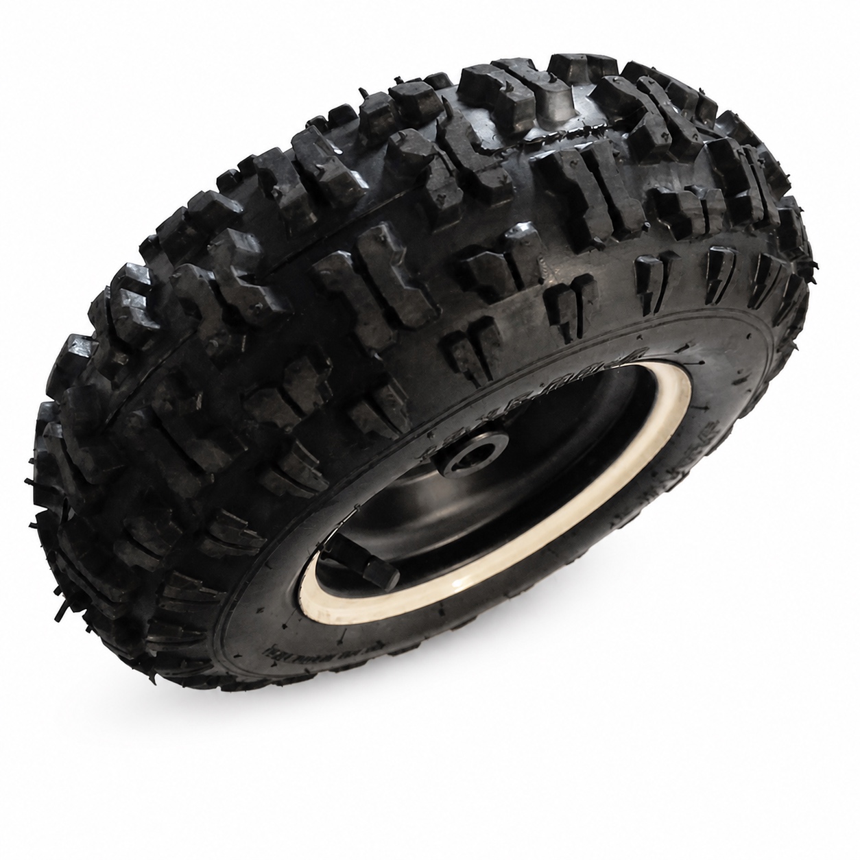 Hinterrad komplett 13 × 5.00-6 für Kinderquad – Ansicht 1 Hinterrad komplett 13 × 5.00-6 für Kinderquad, Studioansicht 1