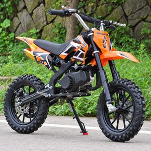Croxx dirtbike 49ccm orange vorne schräg
