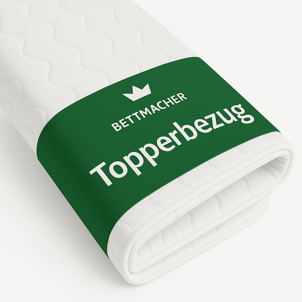     Bettmacher Topperbezug mit Reißverschluss weiche Mikrofaser waschbar 60°C OEKOTex