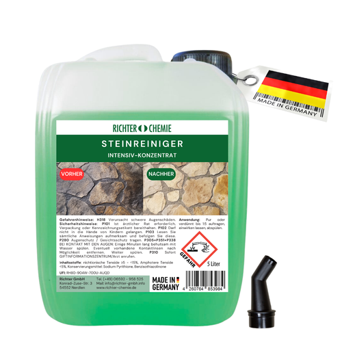 Steinreiniger Intensiv-Konzentrat im 5-Liter-Kanister