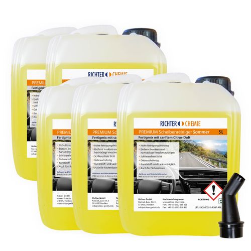 Scheibenreiniger Sommer, 5-L-Kanister
