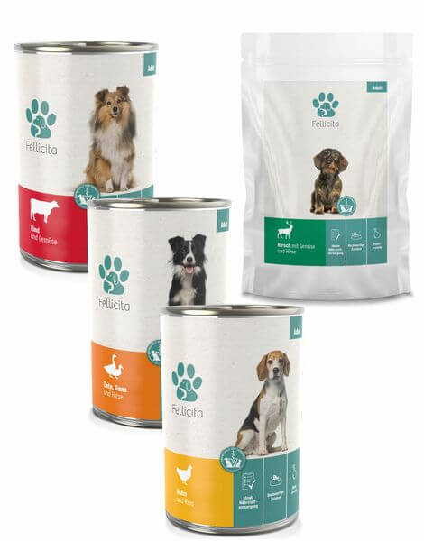 Fellicita Hund Probierpaket groß/400g