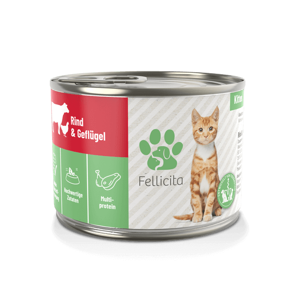 Fellicita Rind & Geflügel für Kitten