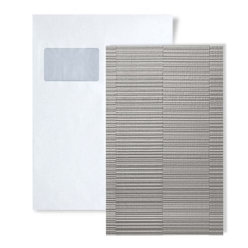 1 CAMPIONE di S-24961 WallFace NOTCH Silver STRUCTURE Collection | CAMPIONE di Pannello murale in circa DIN A5