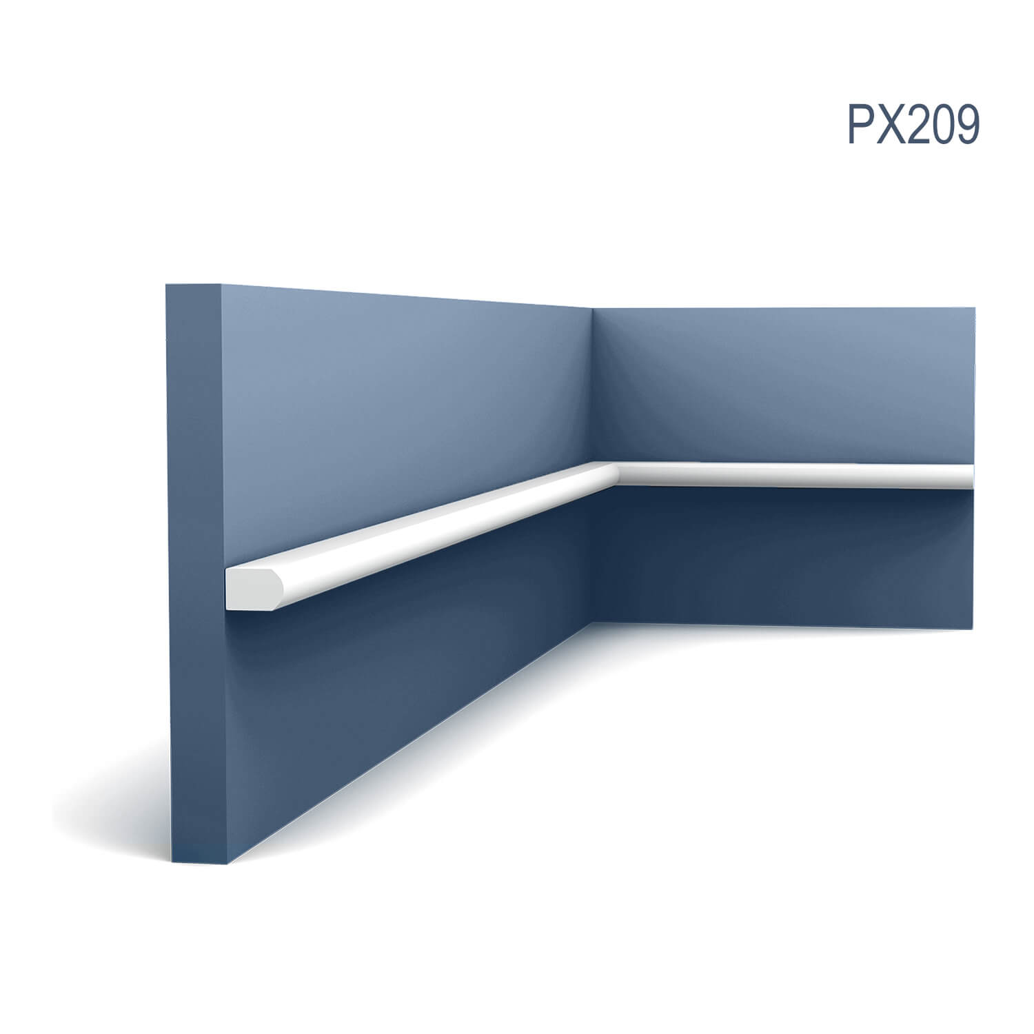 Wand- und Friesleisten Orac Decor PX209-box MODERN 1 Karton SET mit 70 Stuckleisten | 140 m