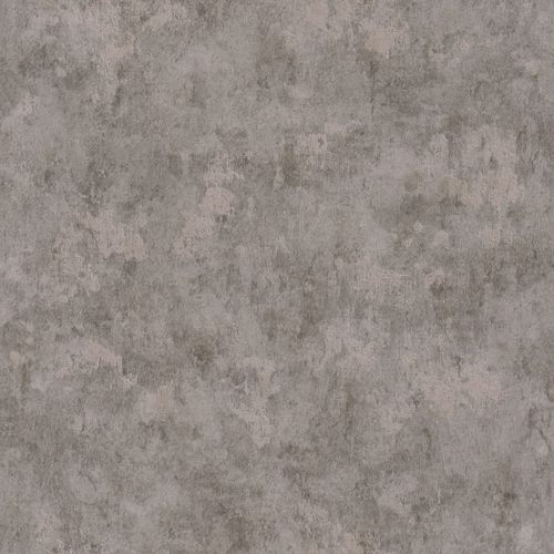 Carta da parati tono su tono Profhome 369241-GU Carta da parati TNT leggermente strutturata con il used look opaca grigio 5,33 m2