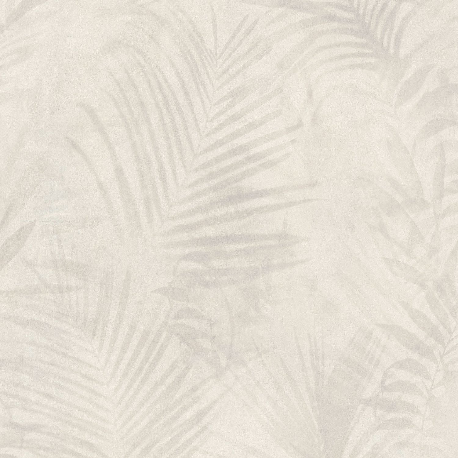 Natur Tapete Profhome 374113-GU Vliestapete leicht strukturiert mit Palmen matt beige creme grau 5,33 m2