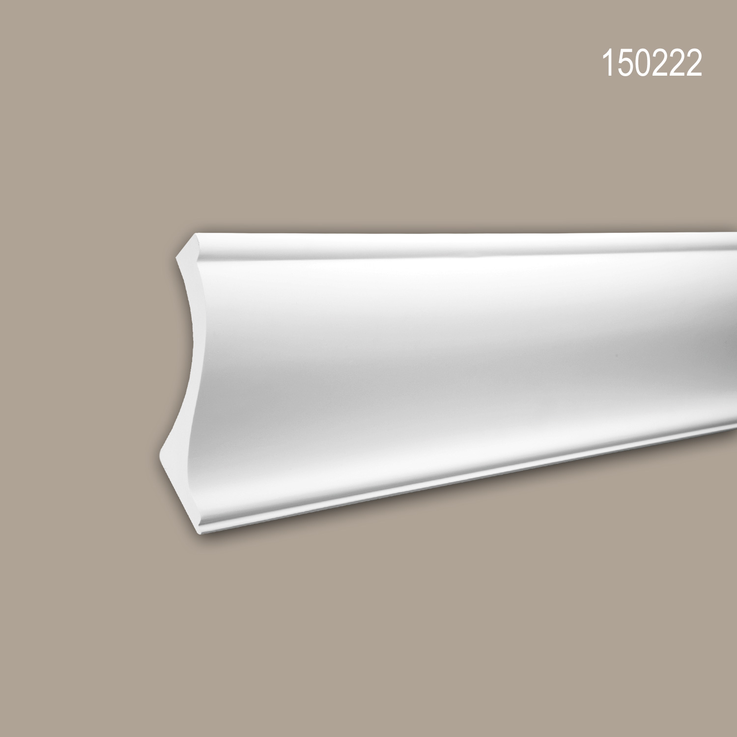 Corniche LED OL-19, 2 Mètres, Blanc, Pour éclairage Indirect Et Moderne