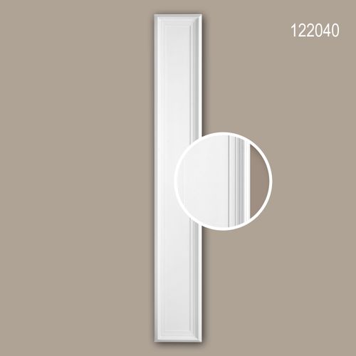 Fusto di pilastro 122040 Profhome elemento decorativo stile neoclassico bianco