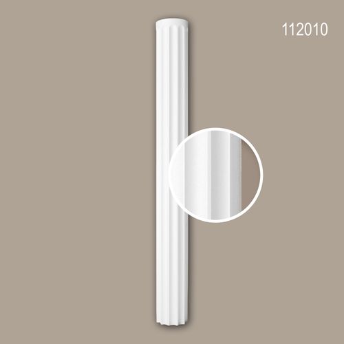 Fusto colonna completa 112010 Profhome colonna elemento decorativo stile neoclassico bianco