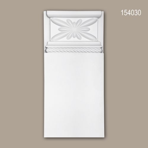 Elemento decorativo 154030 Profhome contorno porte design classico senza tempo bianco
