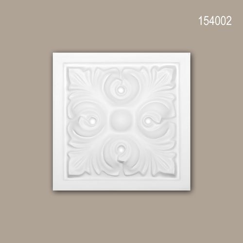 Elemento decorativo 154002 Profhome contorno porte design classico senza tempo bianco