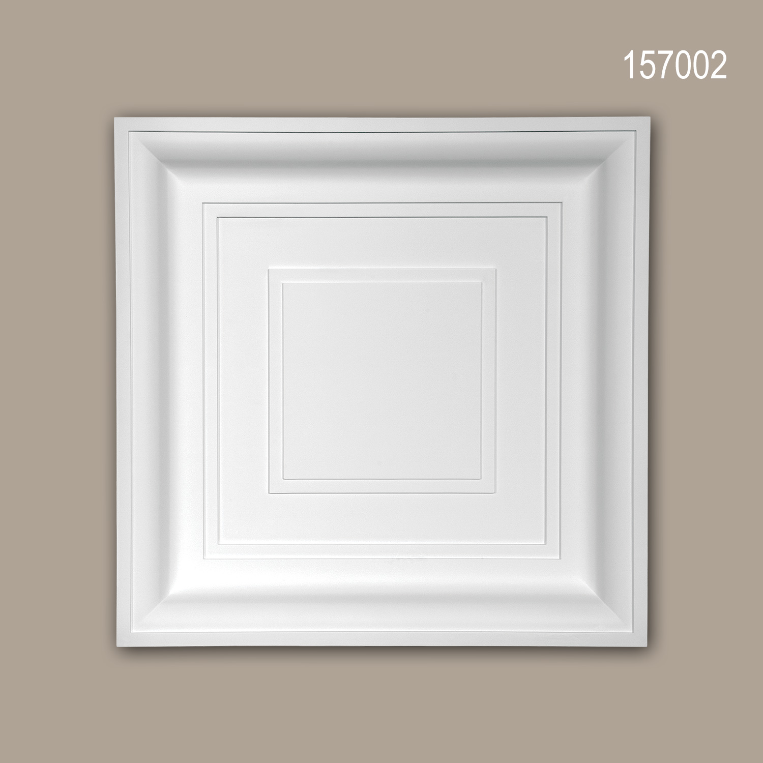 Deckenplatte PROFHOME 157002 Deckenelement Wandpaneel Modernes Design weiß