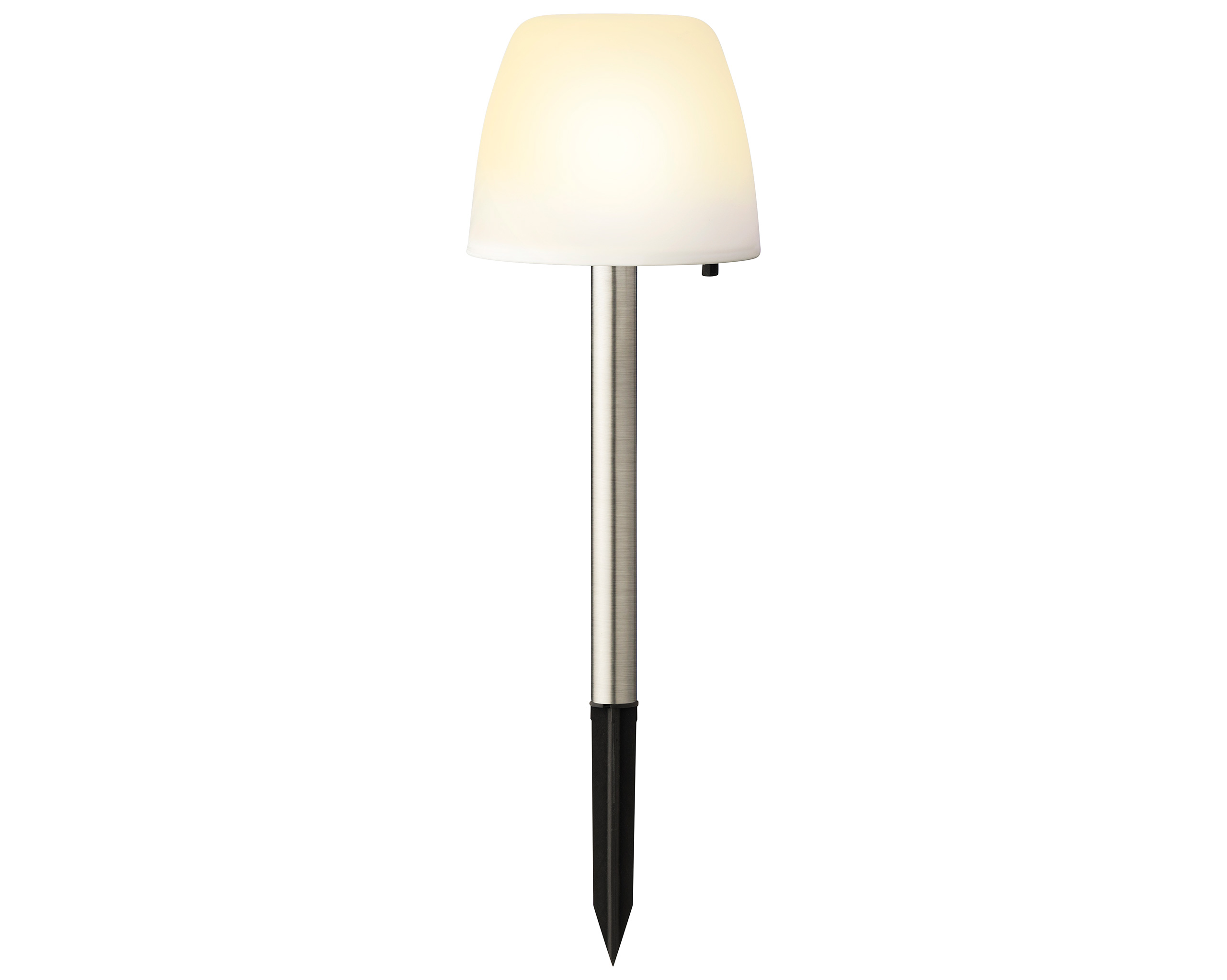LED Solarleuchte Gartenstecker 28cm Plastik Dauerbetrieb 6h warmweiß