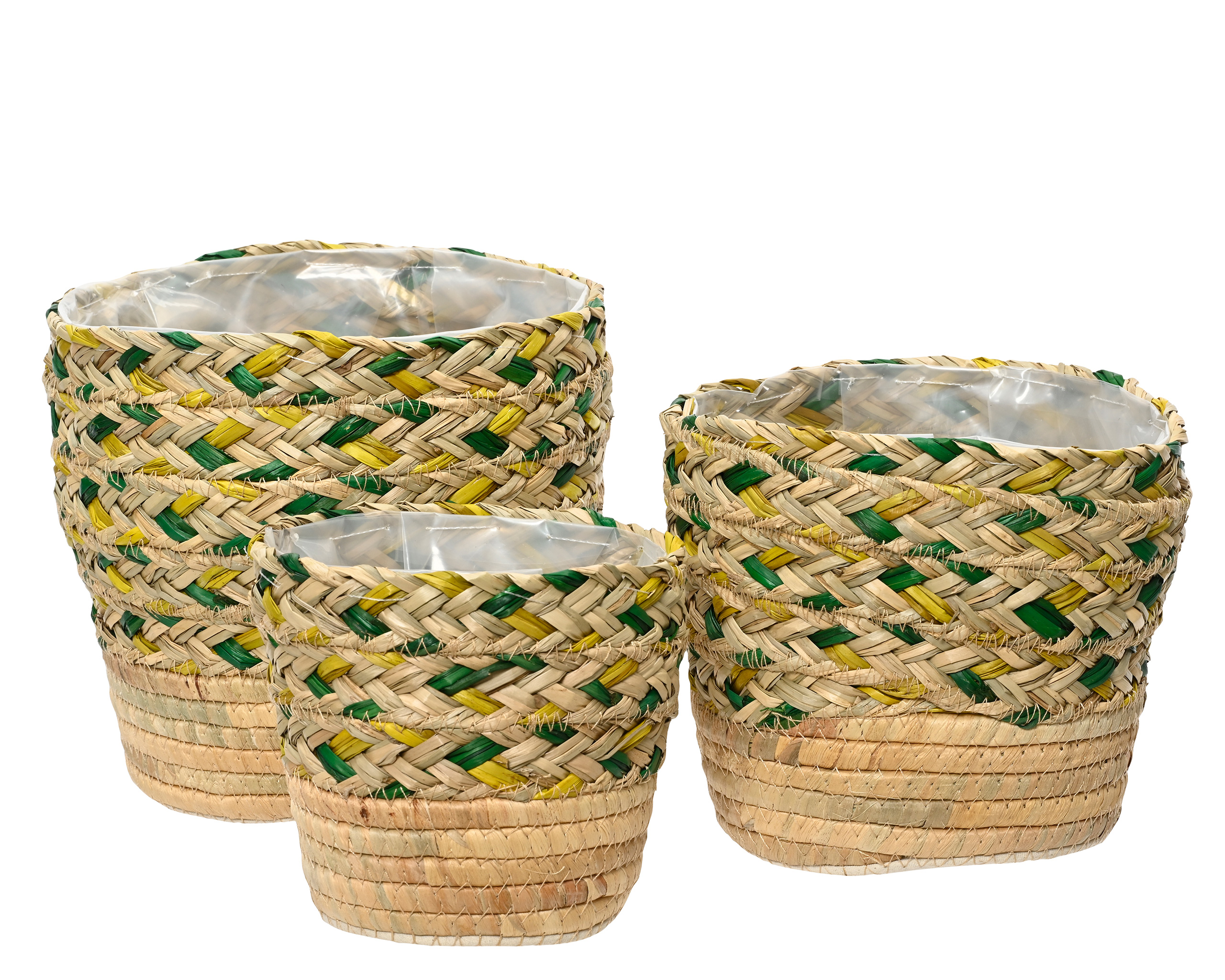 blattfaser der zwergpalme Chamaerops humilis Fabric:Performance Bouclé I IMPERIAL: Black