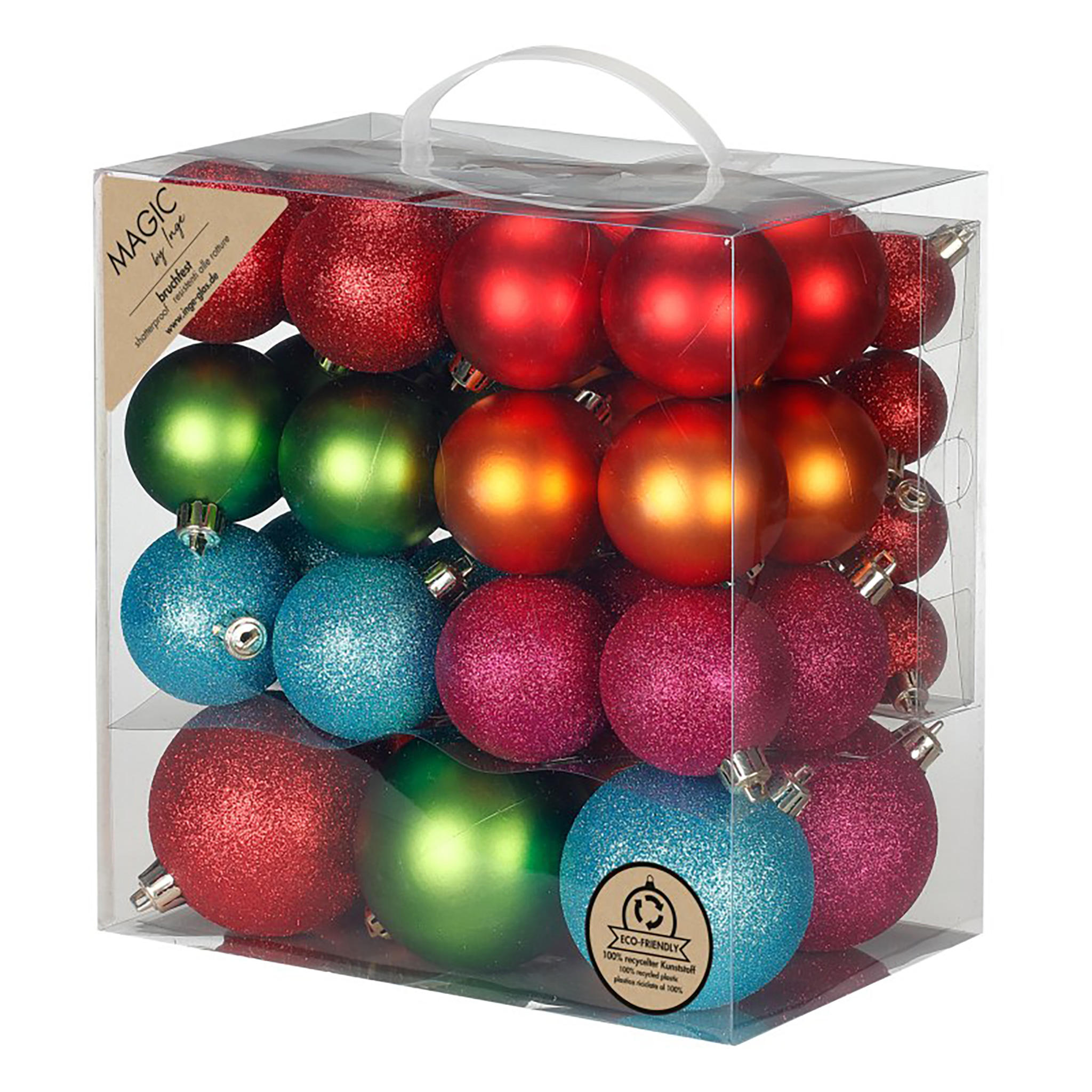 Paket] Christbaumschmuck Kunststoff Mille Fiori