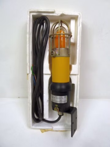 R.Stahl Blitzleuchte Dauerleuchte Orange Ex 220V 50/60 Hz 8378/1-11 Signallampe