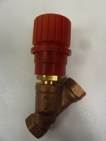  Honeywell V5000Y0010 Kombi-3-plus ROT Strangabsperrventil Vorlauf DN10 PN16 Neu