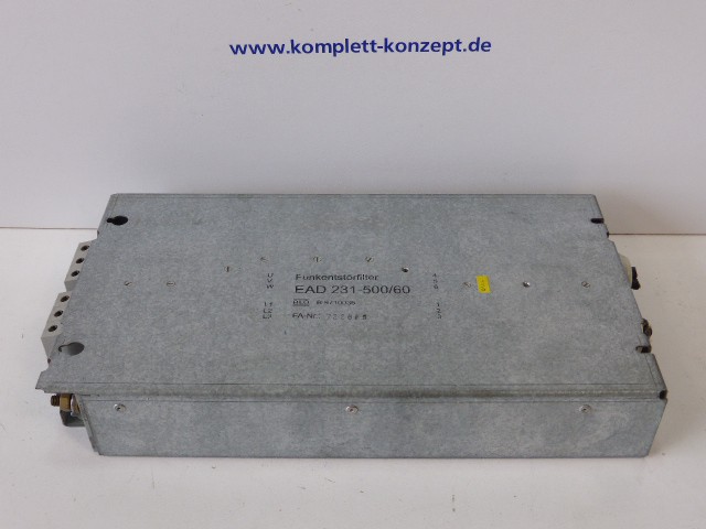 SEW EAD 231-500/60 Interference Suppression Filter Mains Filter EAD23150060 | EAD231-500/60
