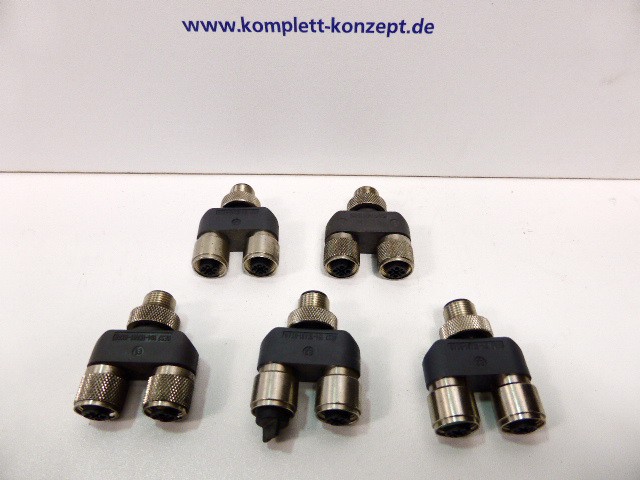 5x Pieces Siemens Simatic S7 6ES7194-1KA01-0XA0 ET200X Y Connector Connection Piece 5 pole