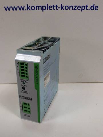 Phoenix Contact Trio PS-1AC/24DC/5 Input:100-250V / 50-60 Hz 1.9 - 0.9A 2866310