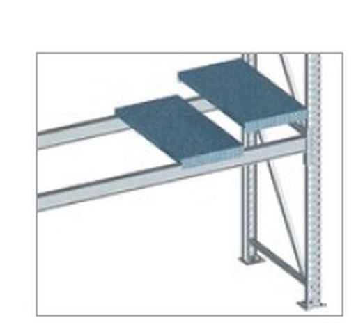 Galvanized panel floors steel panel shelf heavy-duty rack universal 106.5x18.5 cm