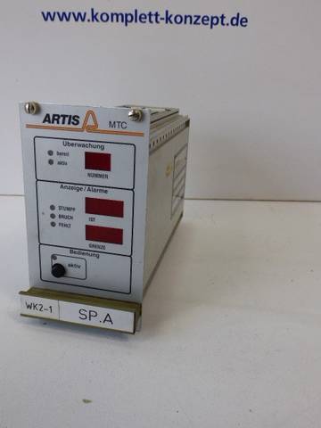 Artis MTC-WK2-1 Process Monitoring Module MTCWK21 | MTC WK2-1 Module WK2