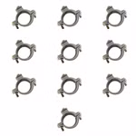 10x Stück Dehn + Söhne Erdungsrohrschelle Rohrschellen 407 200 für 2" Zoll