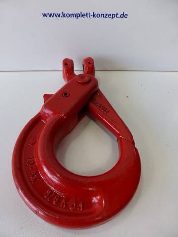 Clevis hook with safety latch load hook 3.1 tons