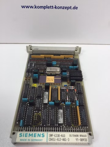 Siemens C8451-A12-A81-3  SMP-E230-A10 Analog Ausbaugruppe