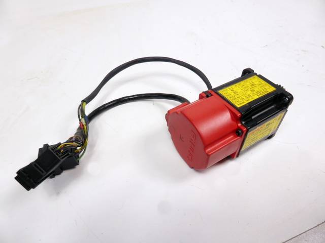 FANUC ß 0.5/3000 A06B-0113-B075 AC Servo Motor Servomotor 0.2 KW