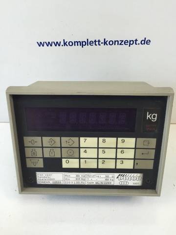 Дисплей весового устройства Prior III Ml-N-2289, дисплей 2.5-60KG, индикатор веса