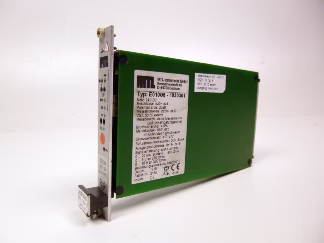 MTL Instruments E01005 - 1030301 Temperatur Eingang Eurocard Z+370 °C