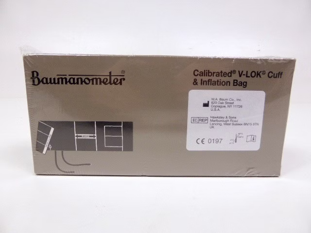 NEU Baumanometer Typ 1884 Blutdruckmanschetten Manschette V-Lok 46-66 cm