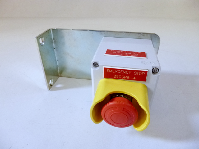 Emergency Stop Button incl. mounting bracket