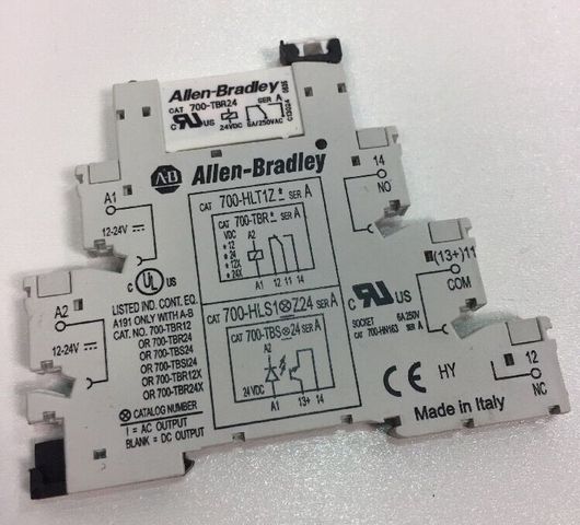 Allen Bradley CAT. 700-HLT1Z , Series A Cat 700-TBR24, HLS1