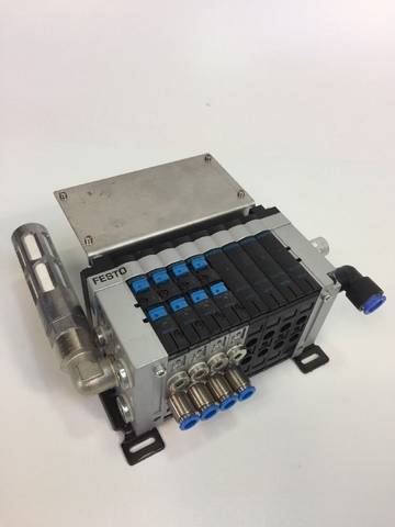 Festo Valve Manifold CPV14-GE-DI08-8 Air filter, 161361 W902 , V802 Y162550,