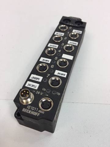Beckhoff IE 1011، صندوق تمديد رابط بمدخل رقمي ذي 8 قنوات 24V DC 0.2ms
