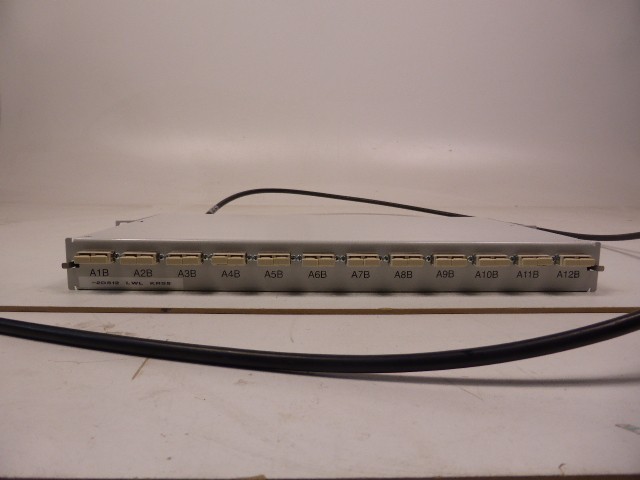 LWL 19" коммутационная панель Patch Panel на 12 портов