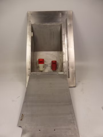 Gastro Edelstahl Starkstromkasten 16 - 32 A Stromkasten