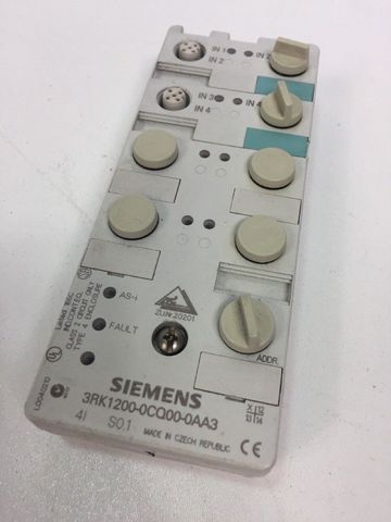Siemens 3RK1200-0CQ00-0AA3 وحدة واجهة AS المدمجة 3RK12000CQ000AA3
