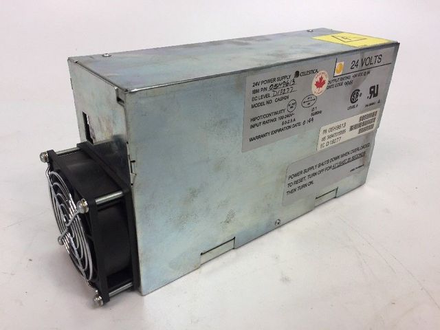 Celestica 24V Power Supply IBM 05H9613 Model Nr. Cash24, EC D 19277, 5.0-2.5A