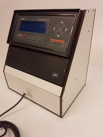 Knick Process Unit 73 ph  im stabilem Holzgehäuse Opt. 350.352