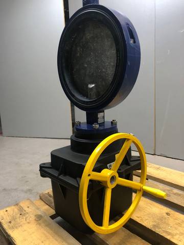 Электропривод клапана Keystone EPI-50 EXT с запорным клапаном DN 250